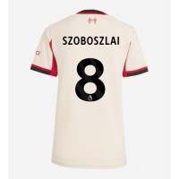 Liverpool Dominik Szoboszlai #8 Vonkajší Ženy futbalový dres 2025-26 Krátky Rukáv